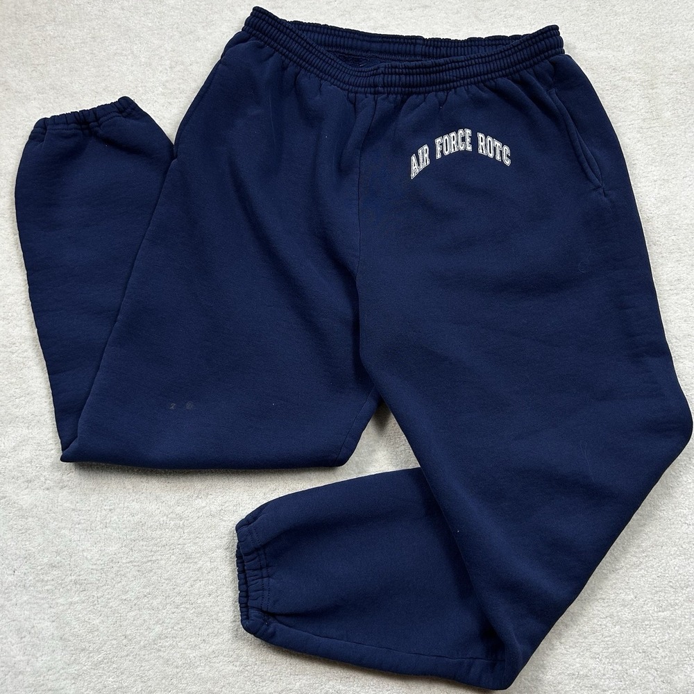 Vintage 90s Air Force Sweatpants Mens Large Jerzees Super Sweats USAF ROTC